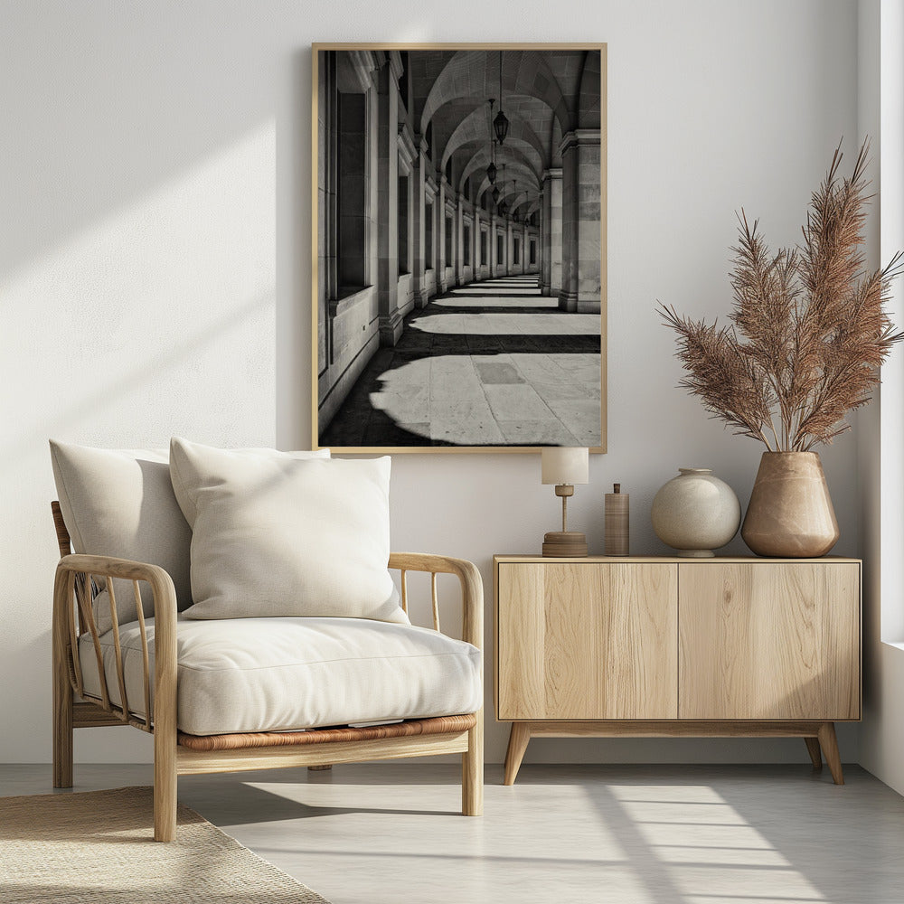 Curved Corridor | Poster