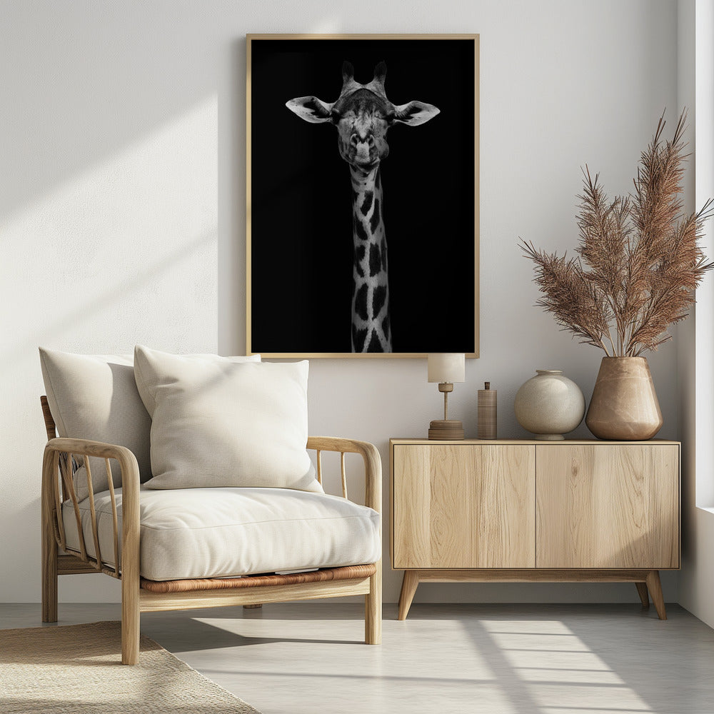 Giraffe Portrait | Poster
