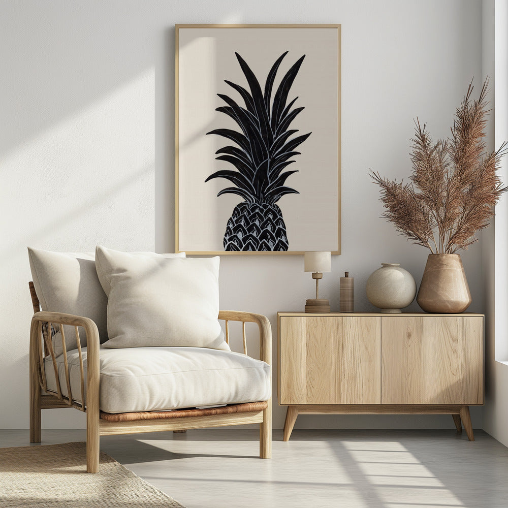 Black Pineapple | Poster