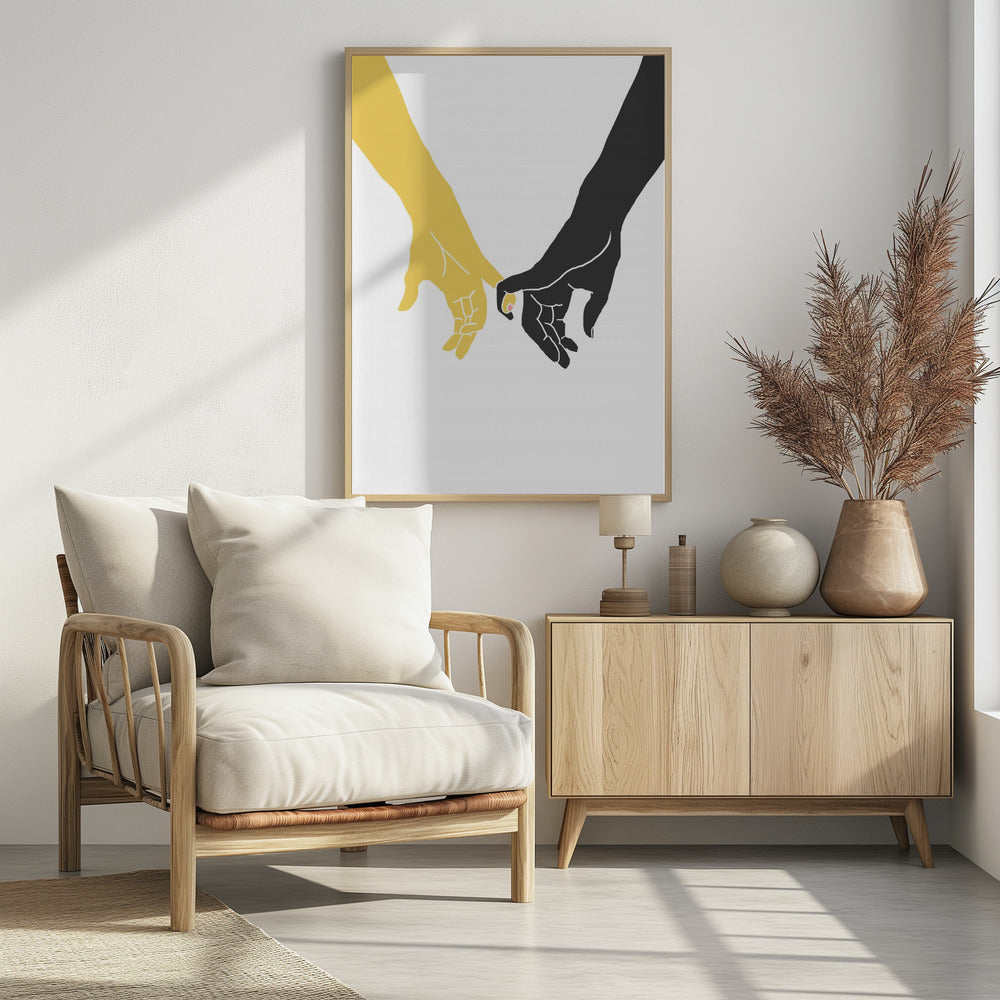 Hands Pinky | Poster