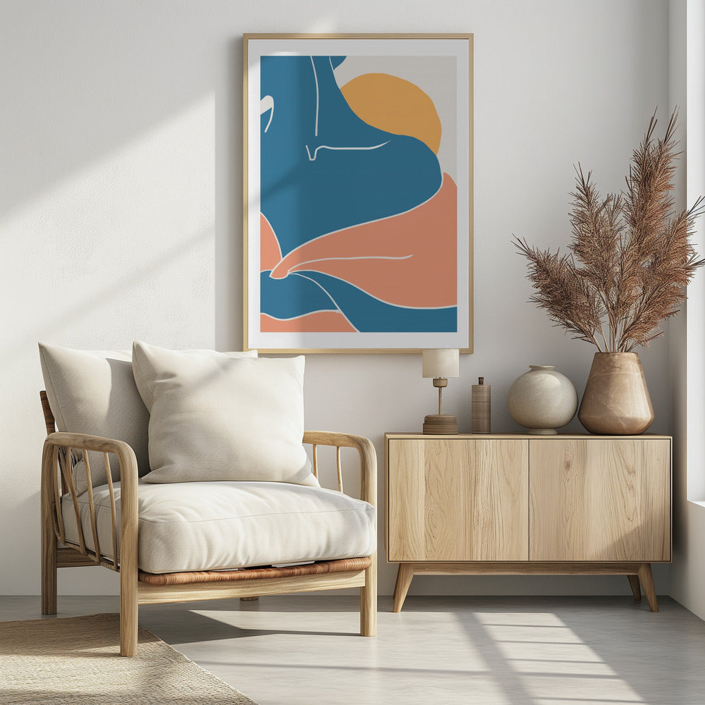 Blue Shoulder | Poster