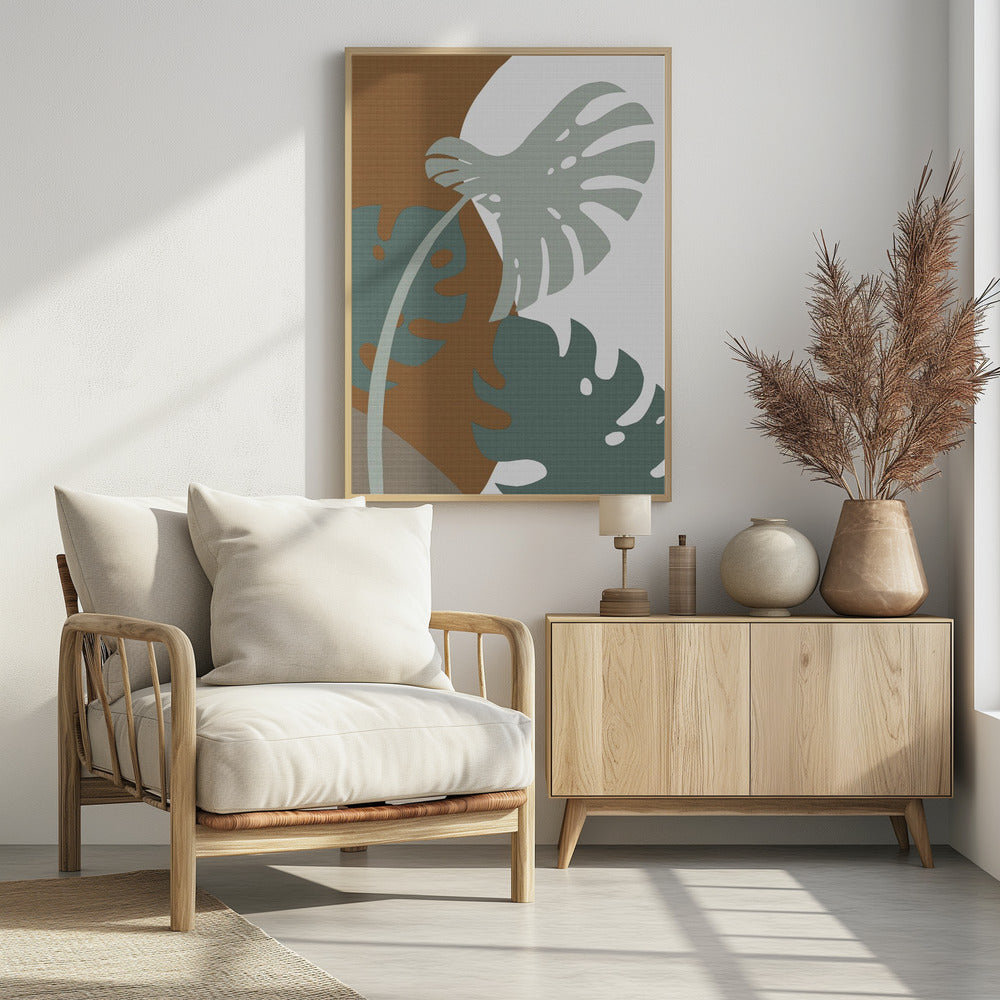 Monstera Cut Out 03 | Poster