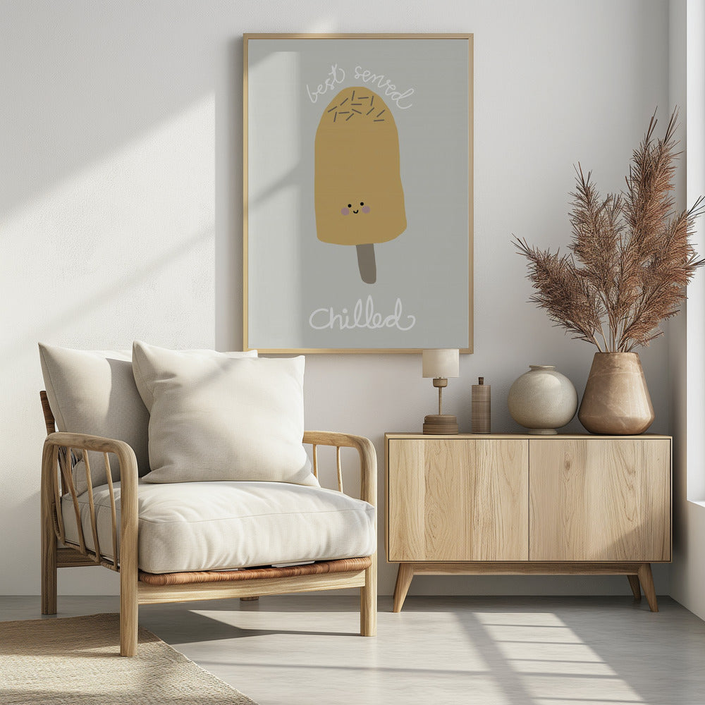 Chilled Ice Cream | Poster