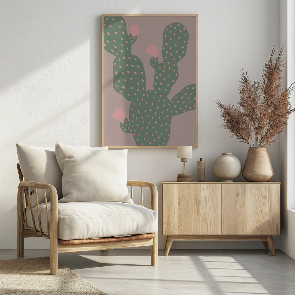 Green Cactus | Poster