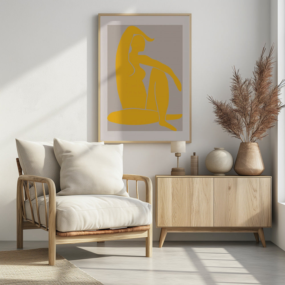 Yellow Figure | Poster