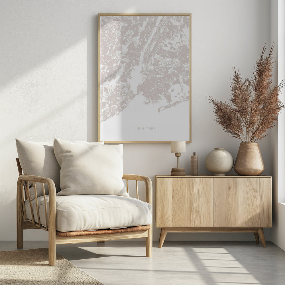 New York Map | Poster