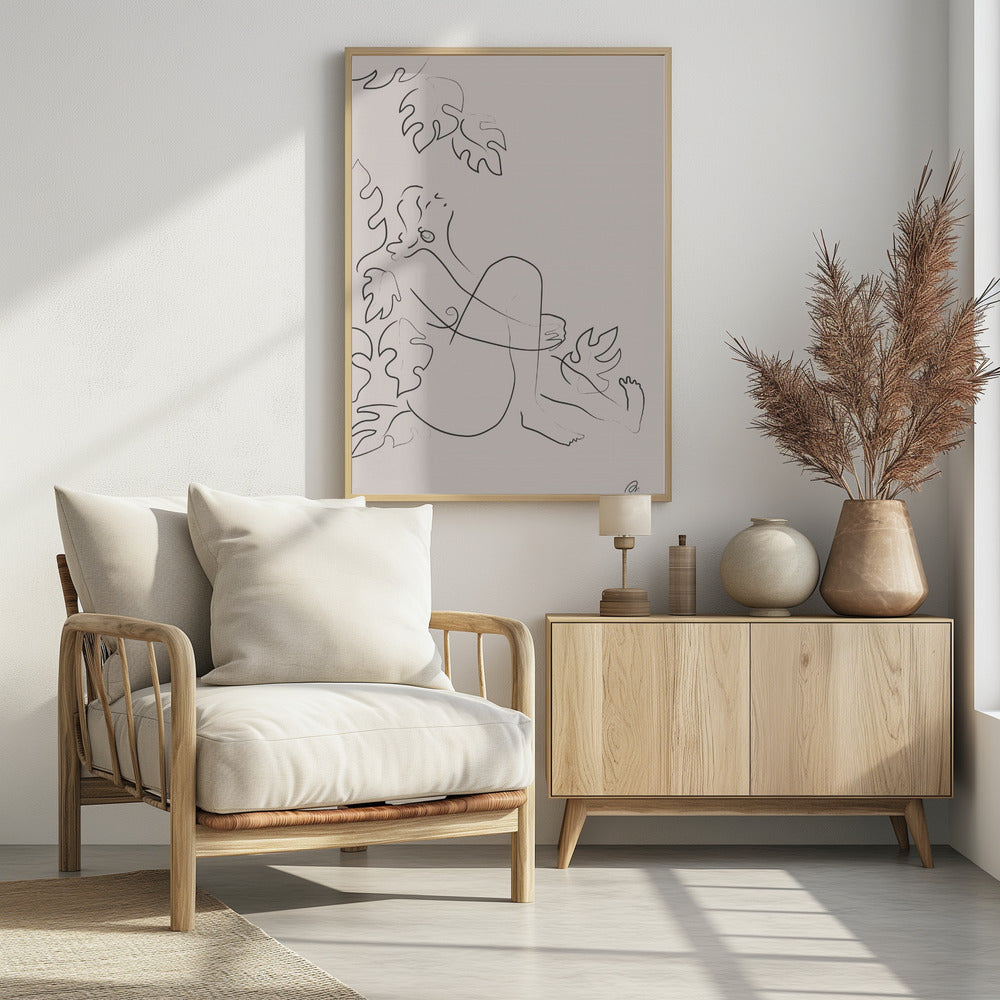 Embrace Nature Beige | Poster