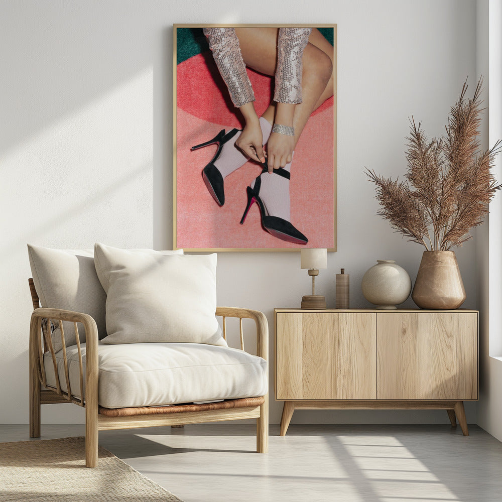 Getting Ready Pink | Poster