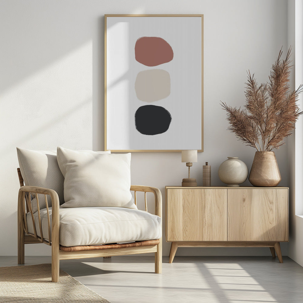 Earthy Trio Forms | Poster