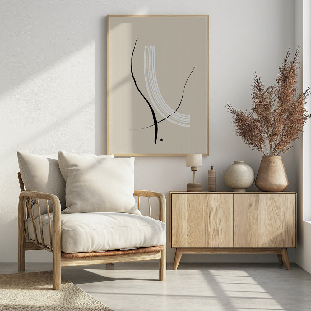 Curved Elegance | Poster