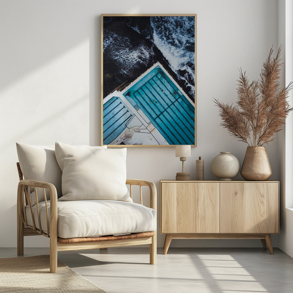 Most famous ocean pool in Australia | Poster