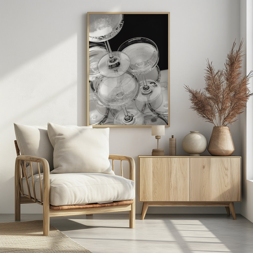 Champagne tower_5 | Poster