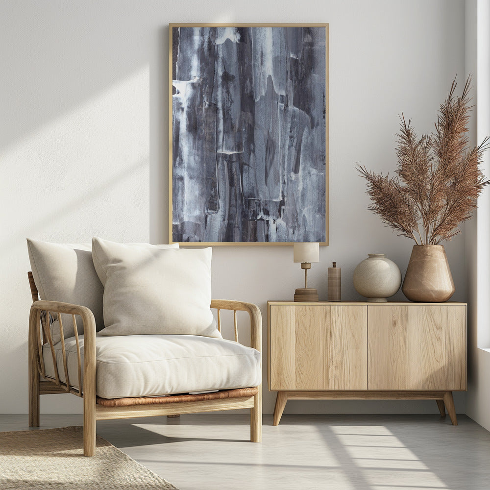 Streaks of Gray and White | Poster