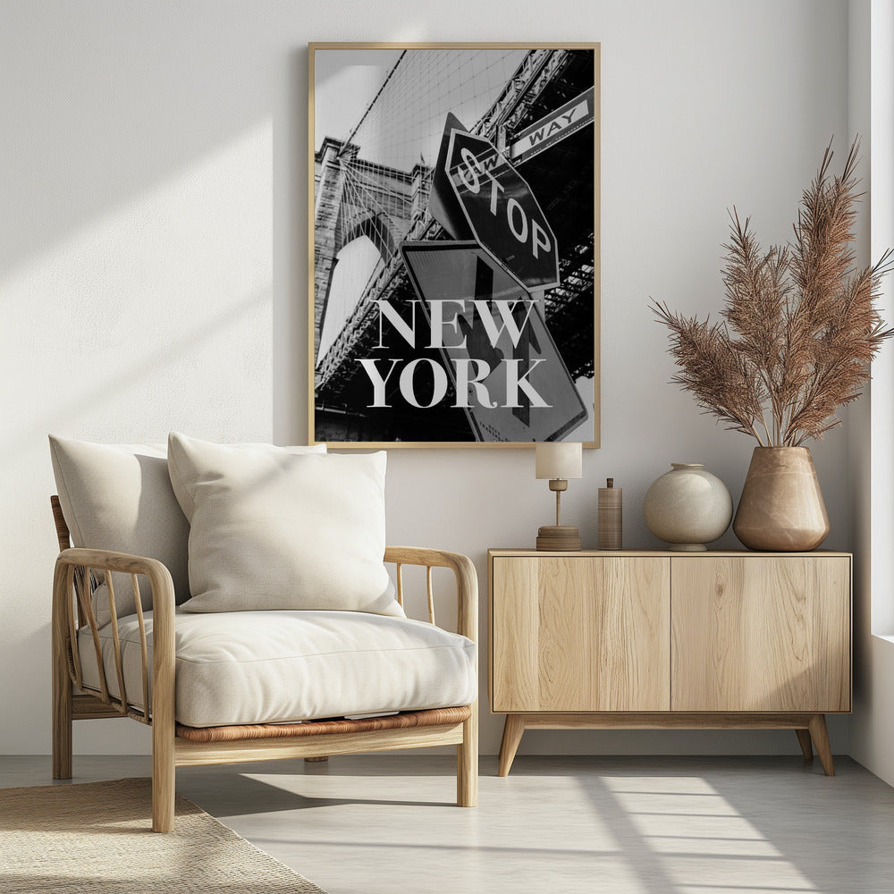 NYC Brooklyn Bridge | Poster