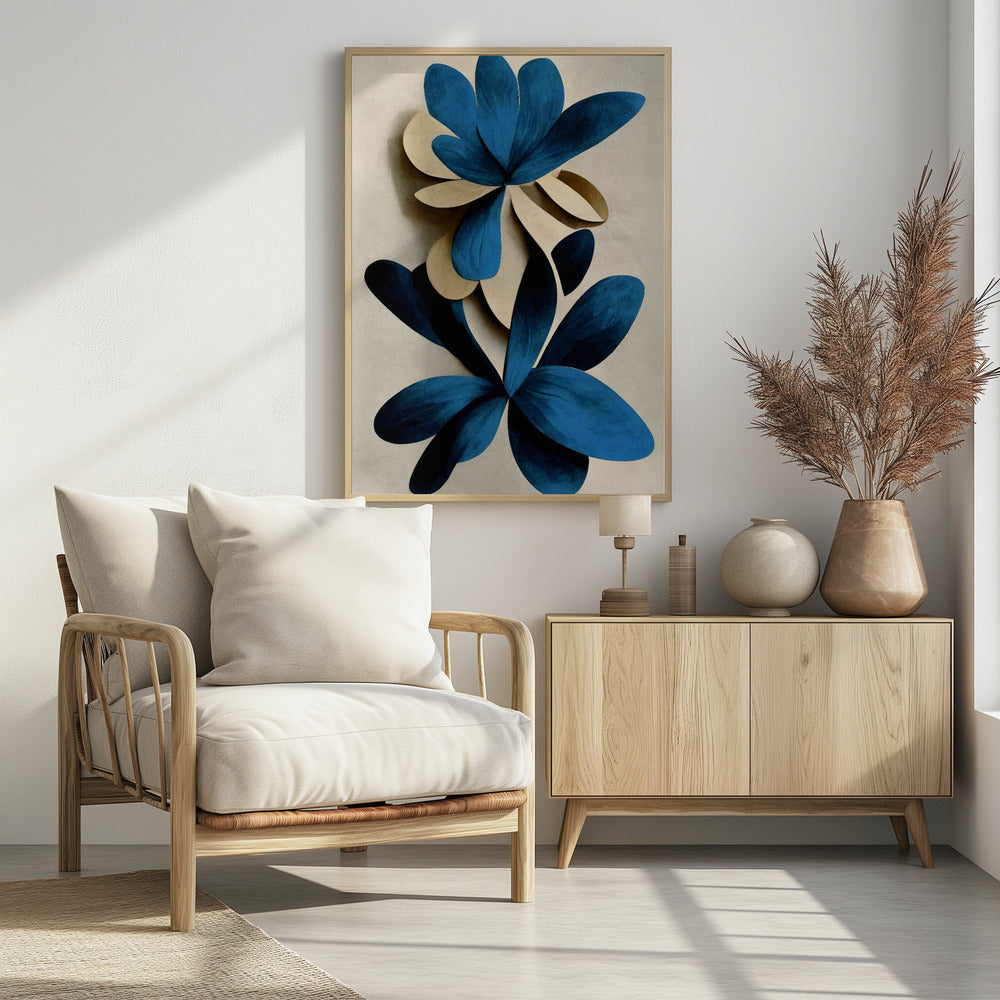 Blue Nymphaea | Poster