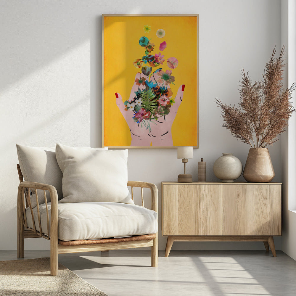 Floral Whirlwind | Poster