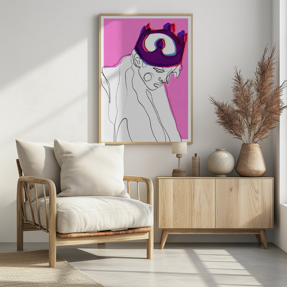 Crowned Reflection | Poster