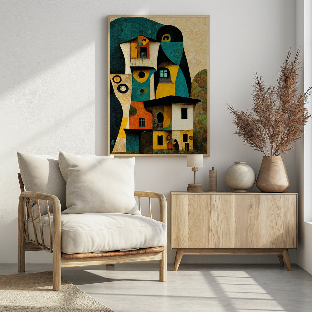 Whimsical Dwellings | Poster