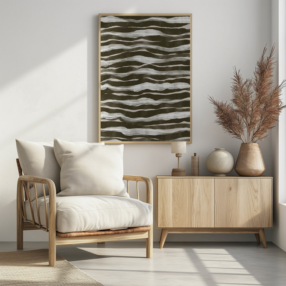 Rippling Stripes | Poster