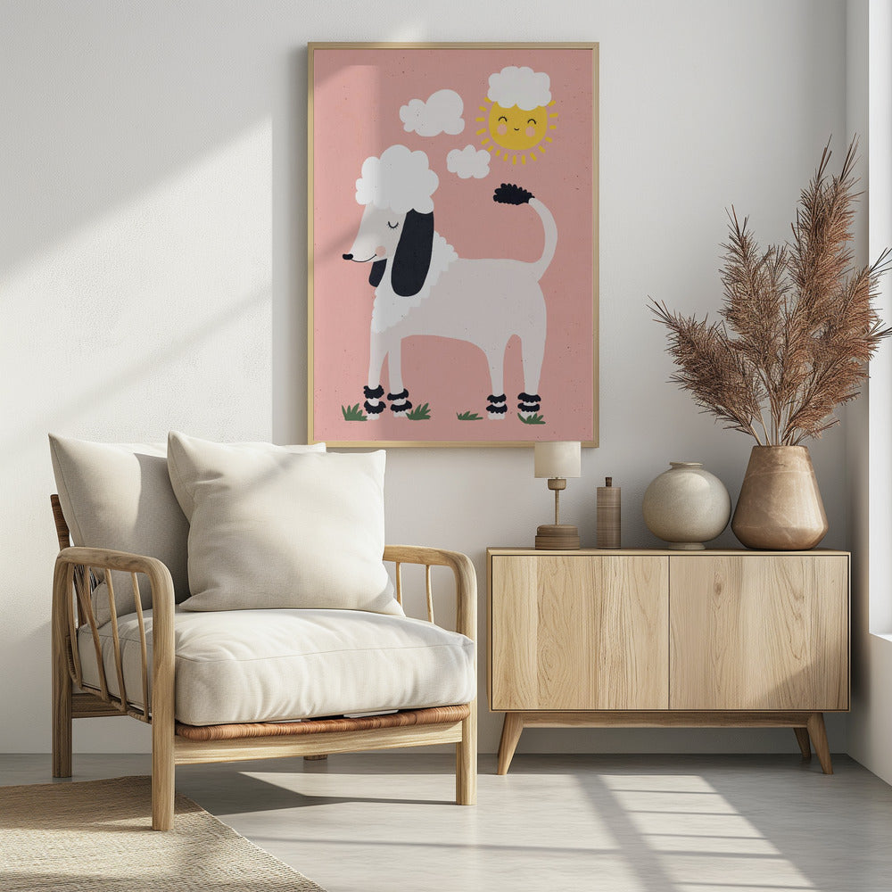 Poodle Sunshine | Poster