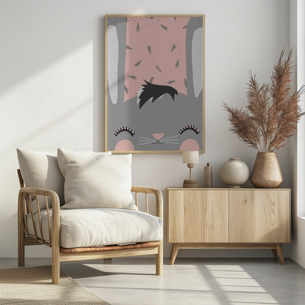Whimsical Bunny Bliss | Poster
