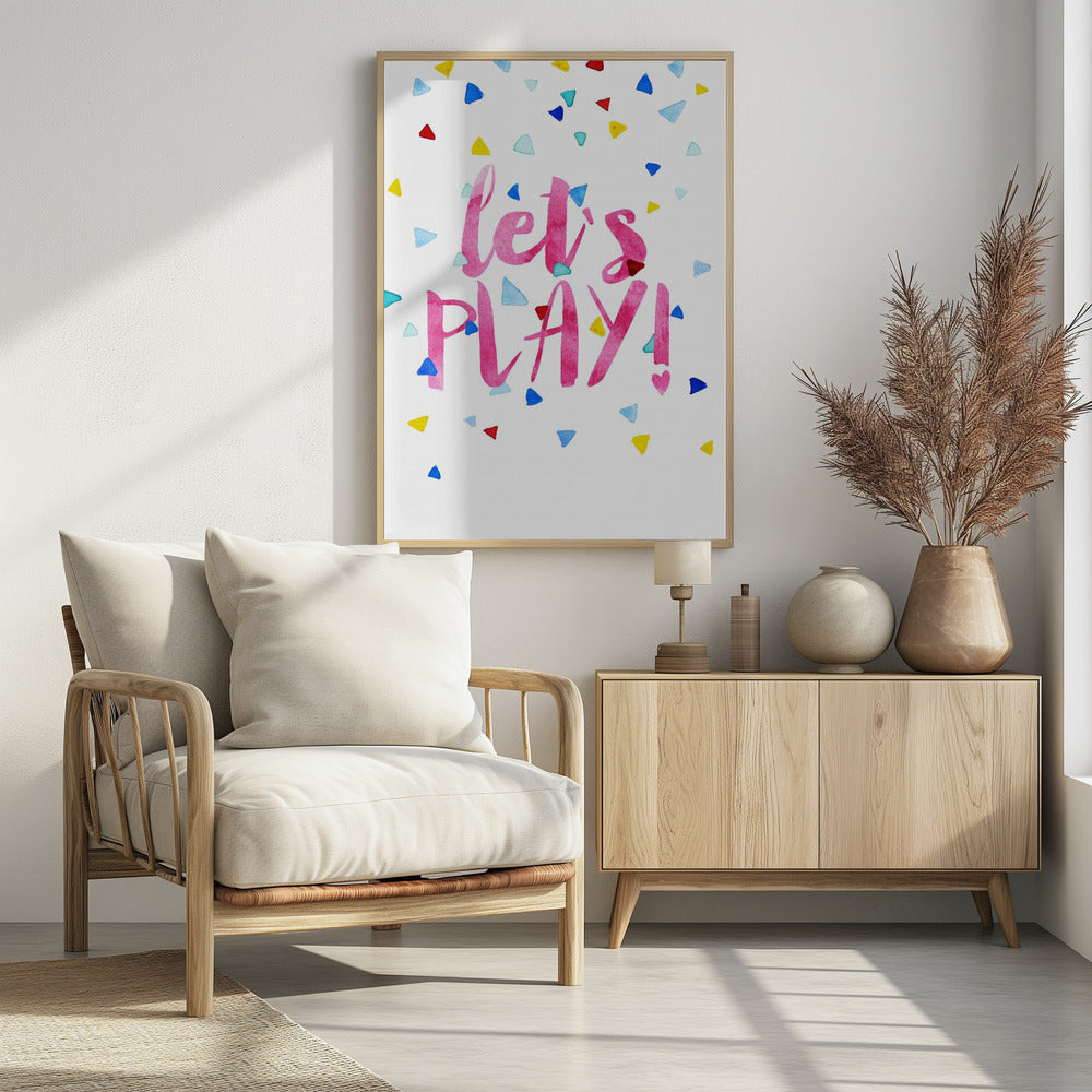 Playful Confetti Burst | Poster