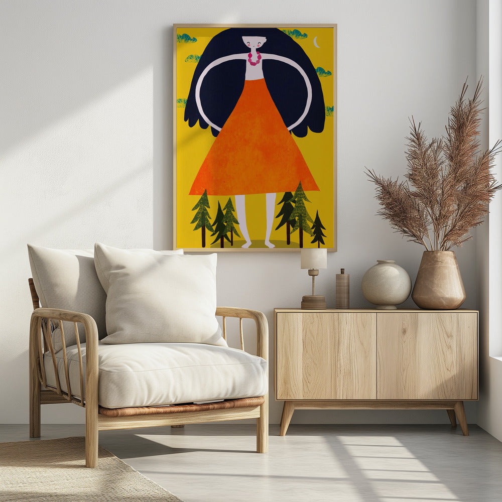 Giantess in the Woods | Poster