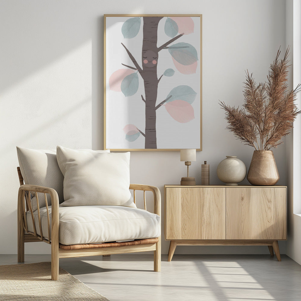 Whimsical Tree Hug | Poster