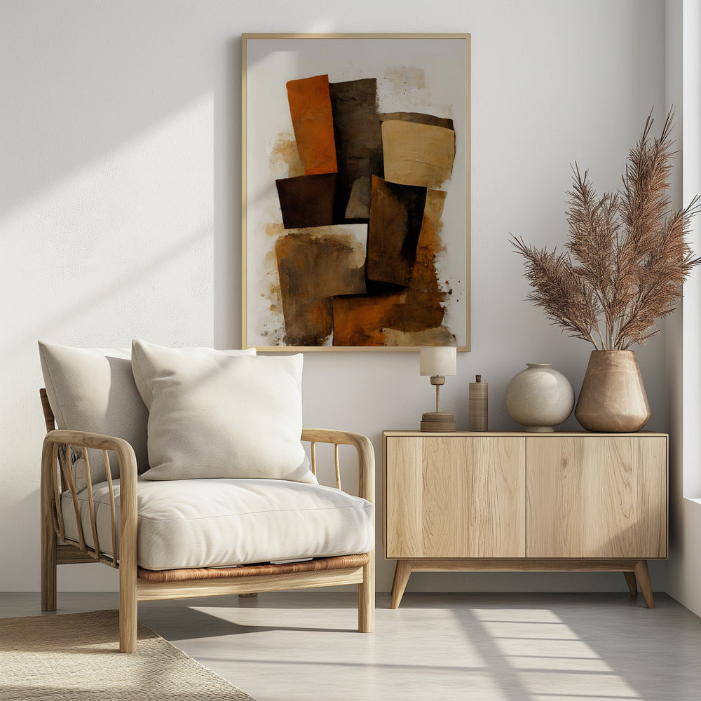 Earthy Layers | Poster