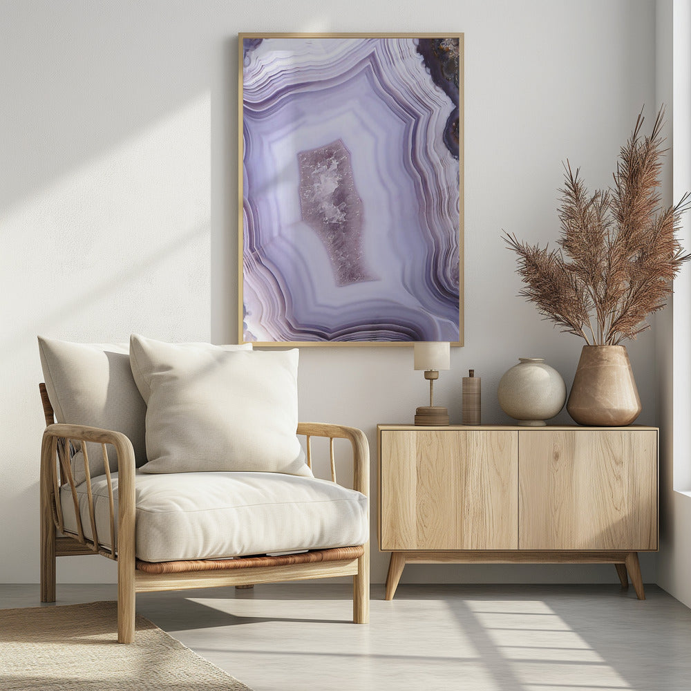 Purple Agate | Poster