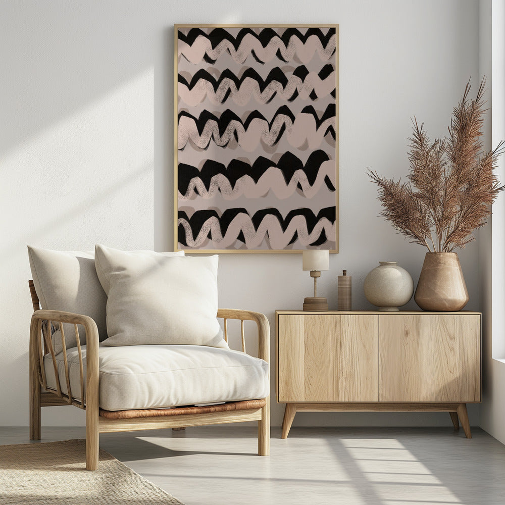Zigzag Tapestry | Poster