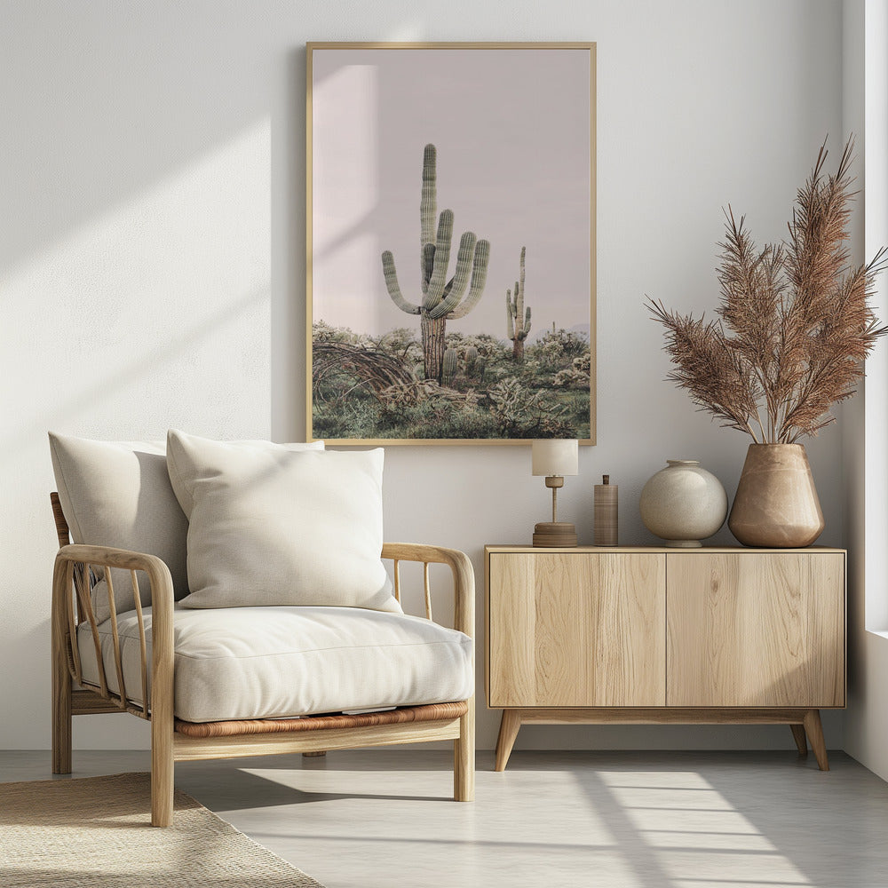 Pink Saguaro | Poster