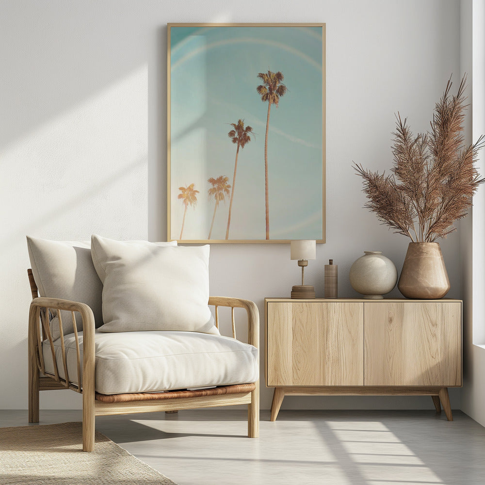 Sunny Cali Palm Tree | Poster