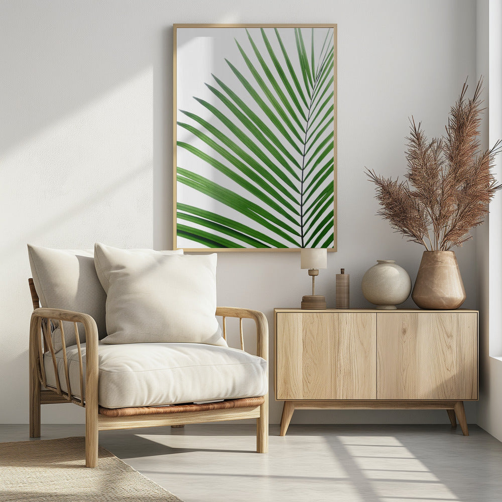 Green Palm Leaf | Poster