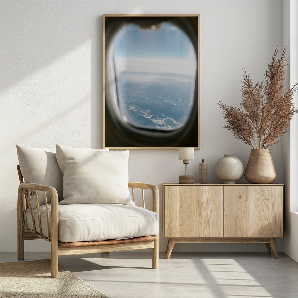 Plane Window View || | Poster