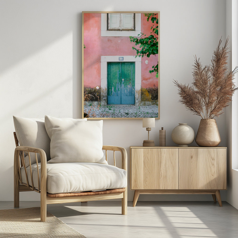 Little door in Lisbon | Poster