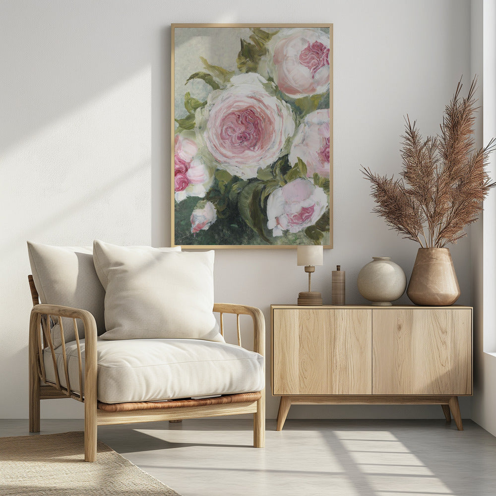 Freyia painterly florals | Poster