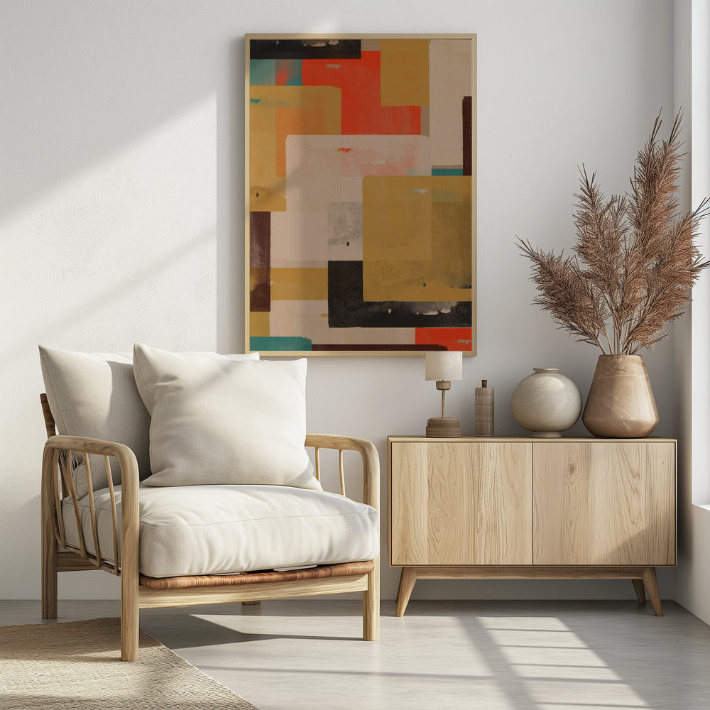 Layered Vibrance | Poster