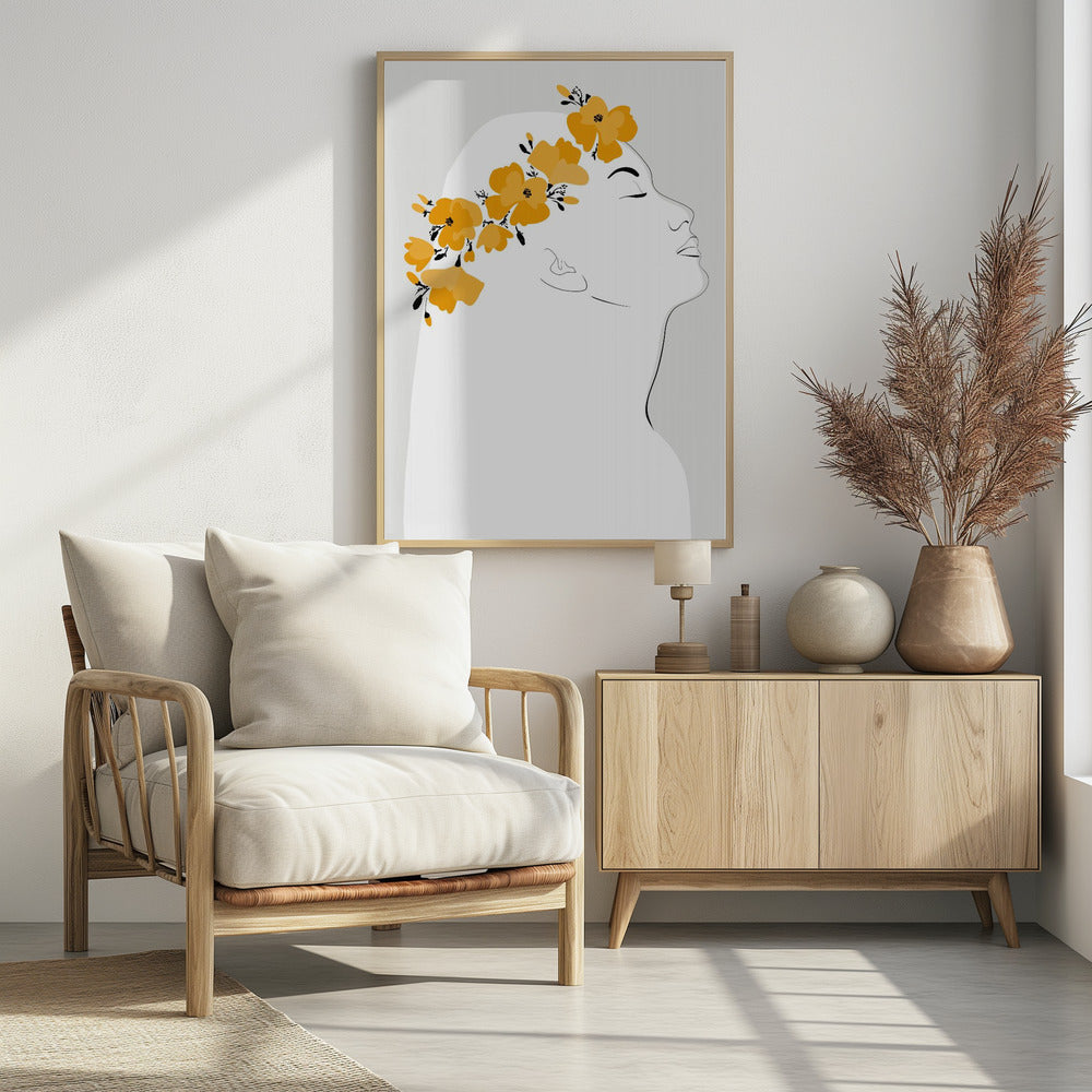 Floal Orly portrait | Poster