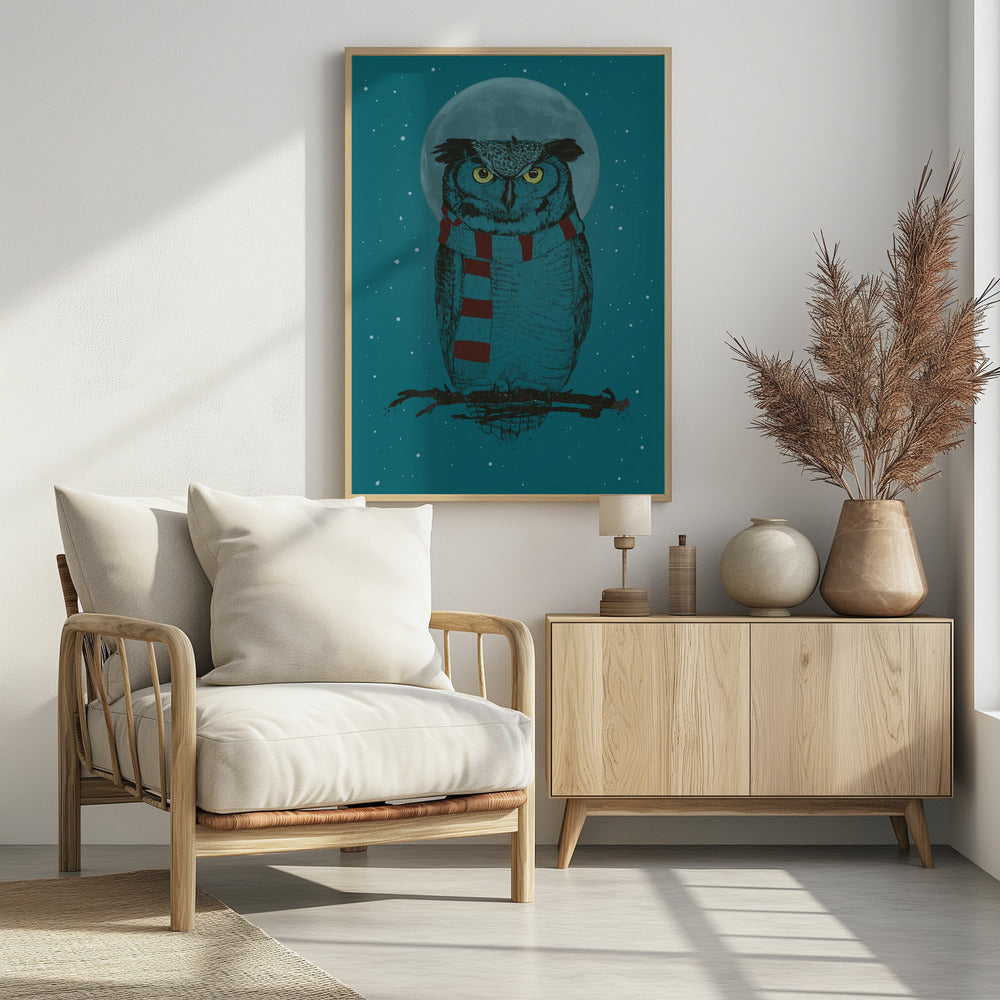 Winter owl | Poster