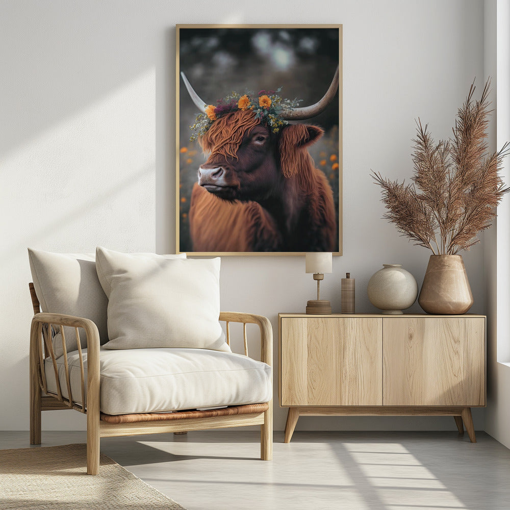 Majestic Blossom牛 | Poster