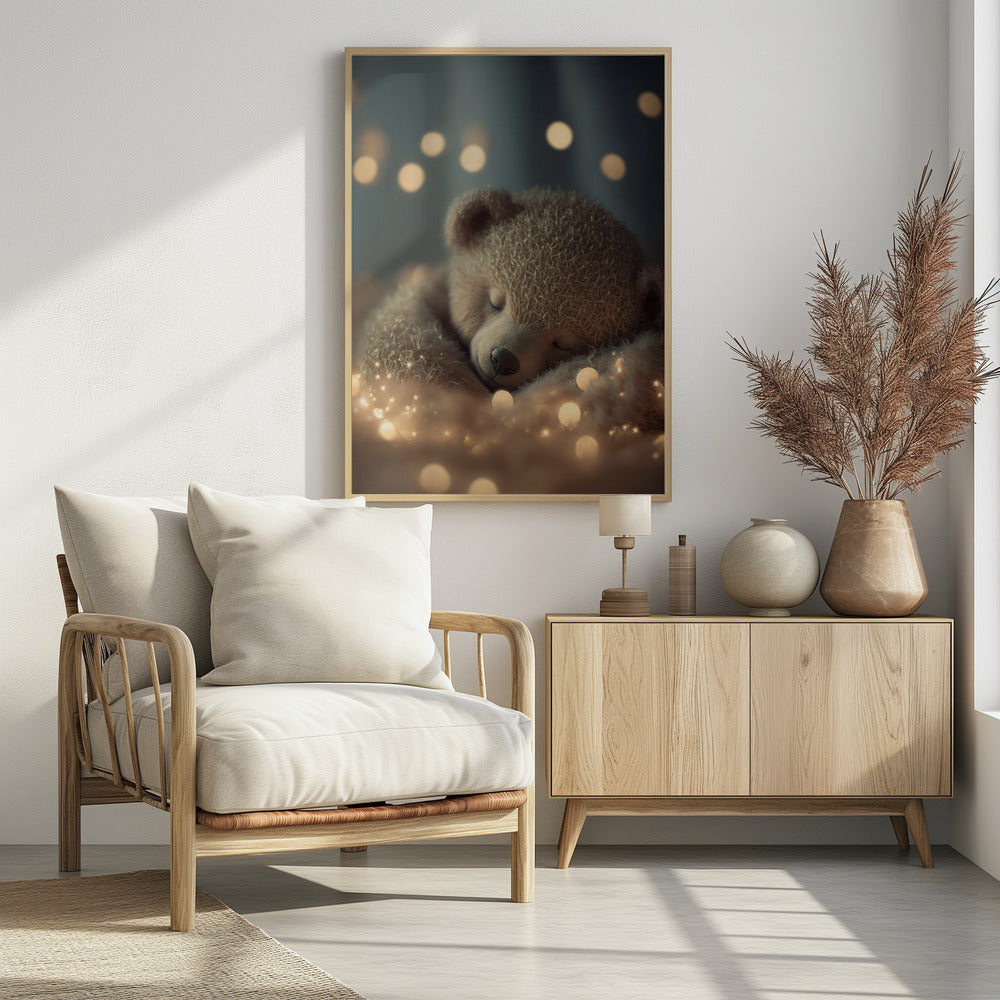 Dreamy Bear Snooze | Poster