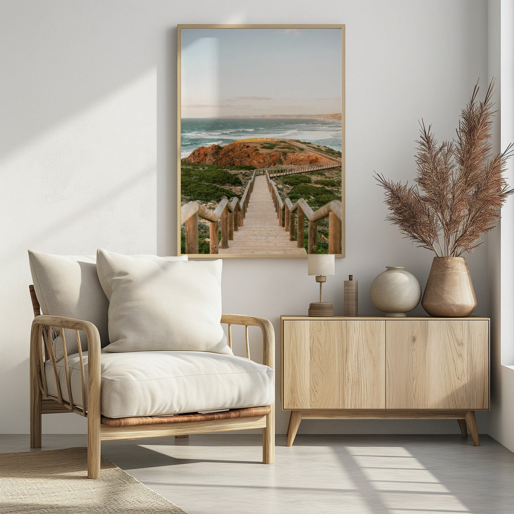 Walkway into the Algarve | Poster