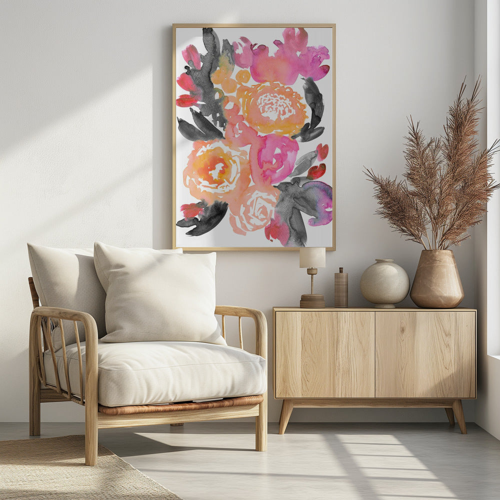 Olympe florals II | Poster