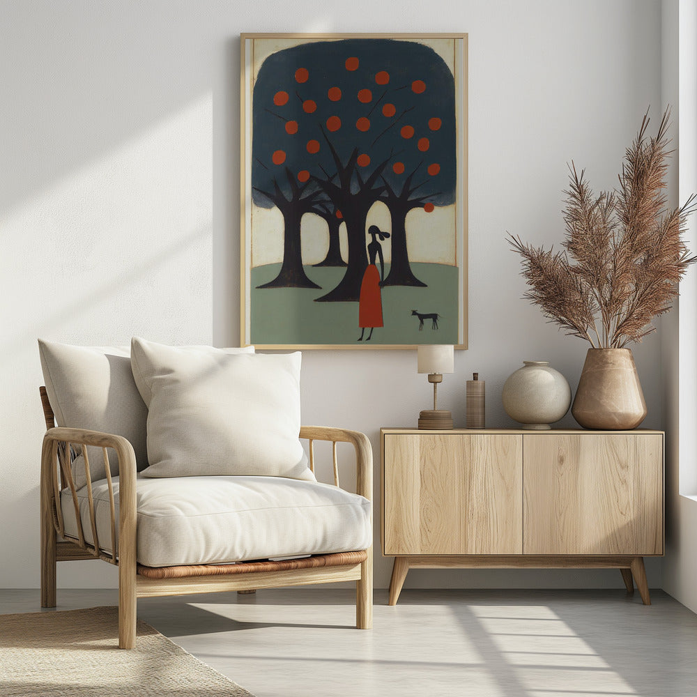 Dreamy Orchard Stroll | Poster
