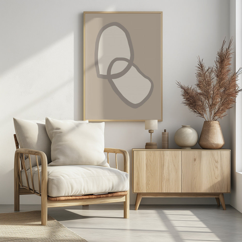 Shape 10 Beige | Poster