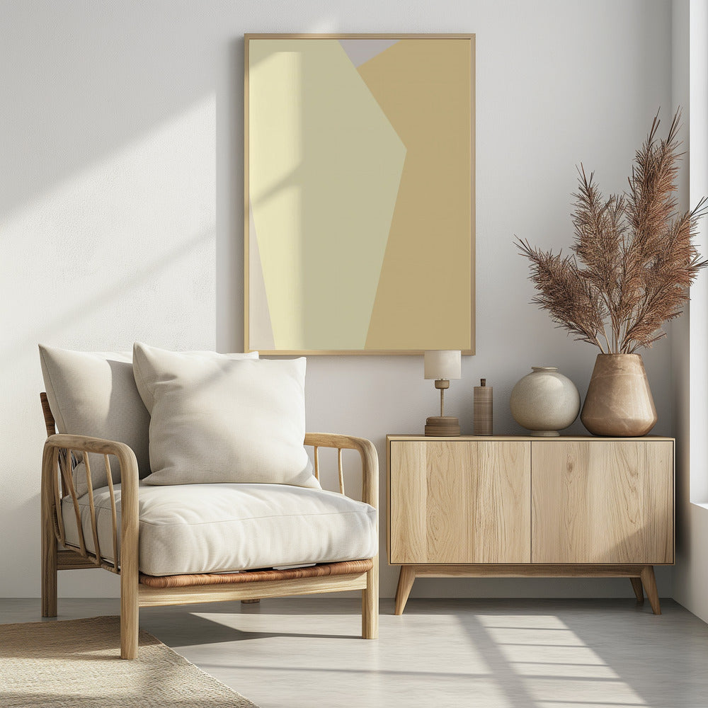 Abstract Yellow | Poster