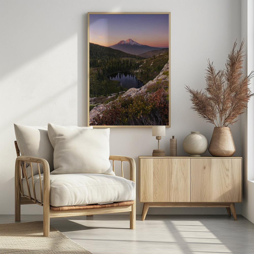 Heart Lake vertical | Poster