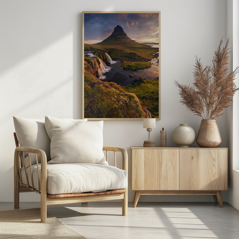 Good Morning Iceland vertical | Poster