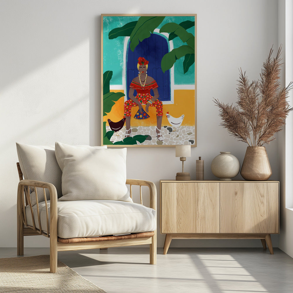 Femm au cigare | Poster